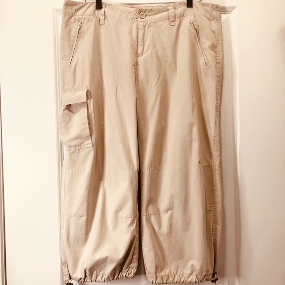 Jackie Blue Pants - Jackie Blue  light khaki Cargo Pants